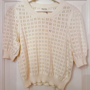 Meadow Rue by Anthropologie Knitted Sweater Top